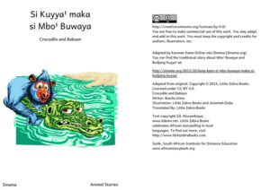 Si Kuyyaꞌ maka si Mboꞌ Buwaya Featured